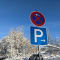 Parkplatz und Halteverbot