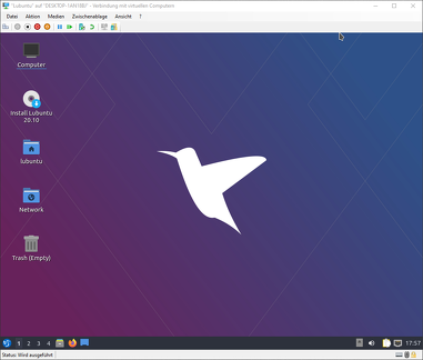 Hyper-V Lubuntu Linux
