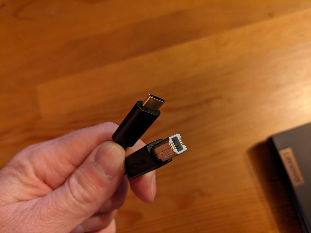 USB-C auf USB-B Kabel