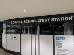 Corona Schnelltest Station