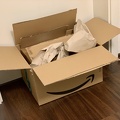 Amazon-Paket geöffnet