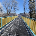 Winterliche Brücke