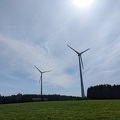 Windrad Windräder Natur Bayern Energie